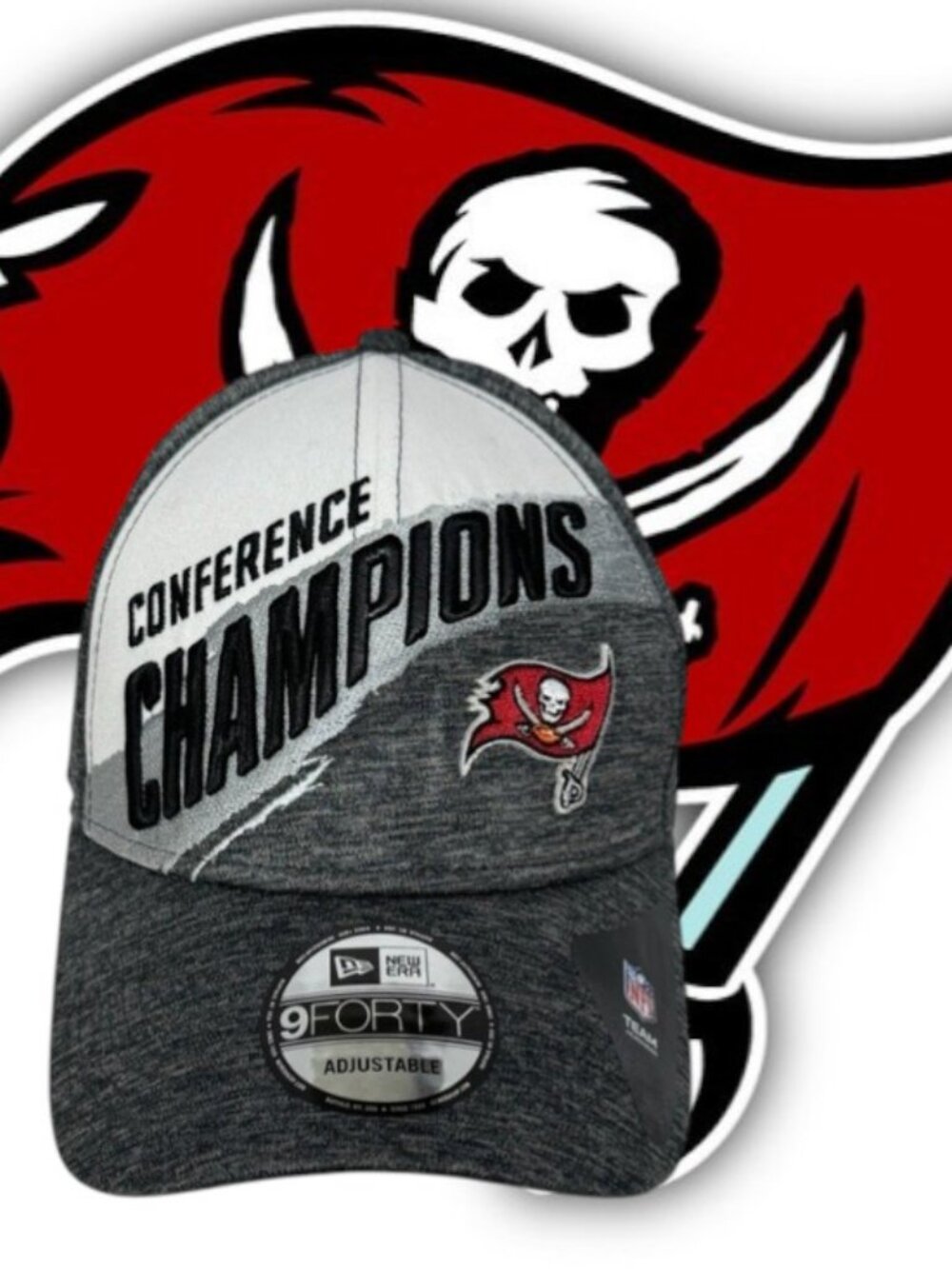 New Era Tampa Bay Buccaneers Super Bowl LIV Conference Champions Snapback Hat